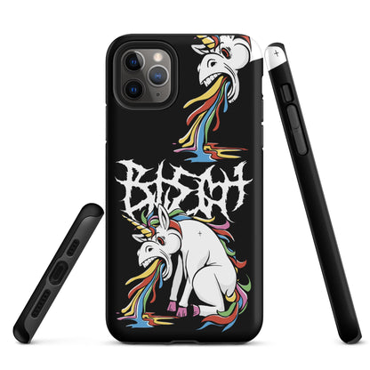 BLEGH Unicorn Vomit Tough iPhone Case