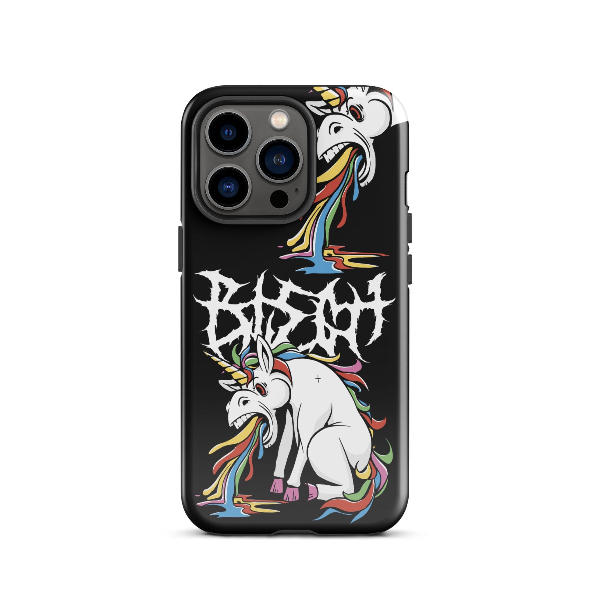 BLEGH Unicorn Vomit Tough iPhone Case