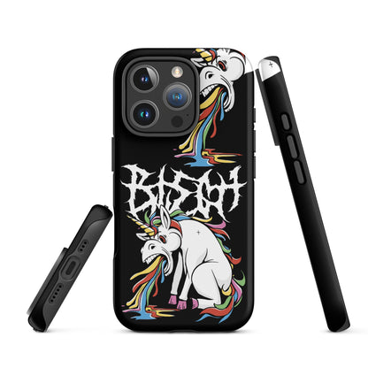 BLEGH Unicorn Vomit Tough iPhone Case