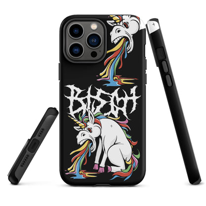 BLEGH Unicorn Vomit Tough iPhone Case
