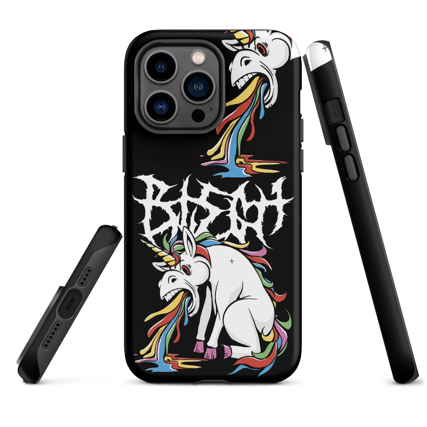 BLEGH Unicorn Vomit Tough iPhone Case