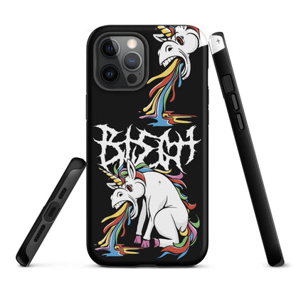 BLEGH Unicorn Vomit Tough iPhone Case