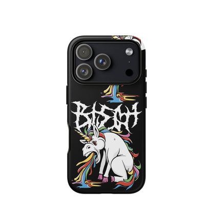 BLEGH Unicorn Vomit Tough iPhone Case