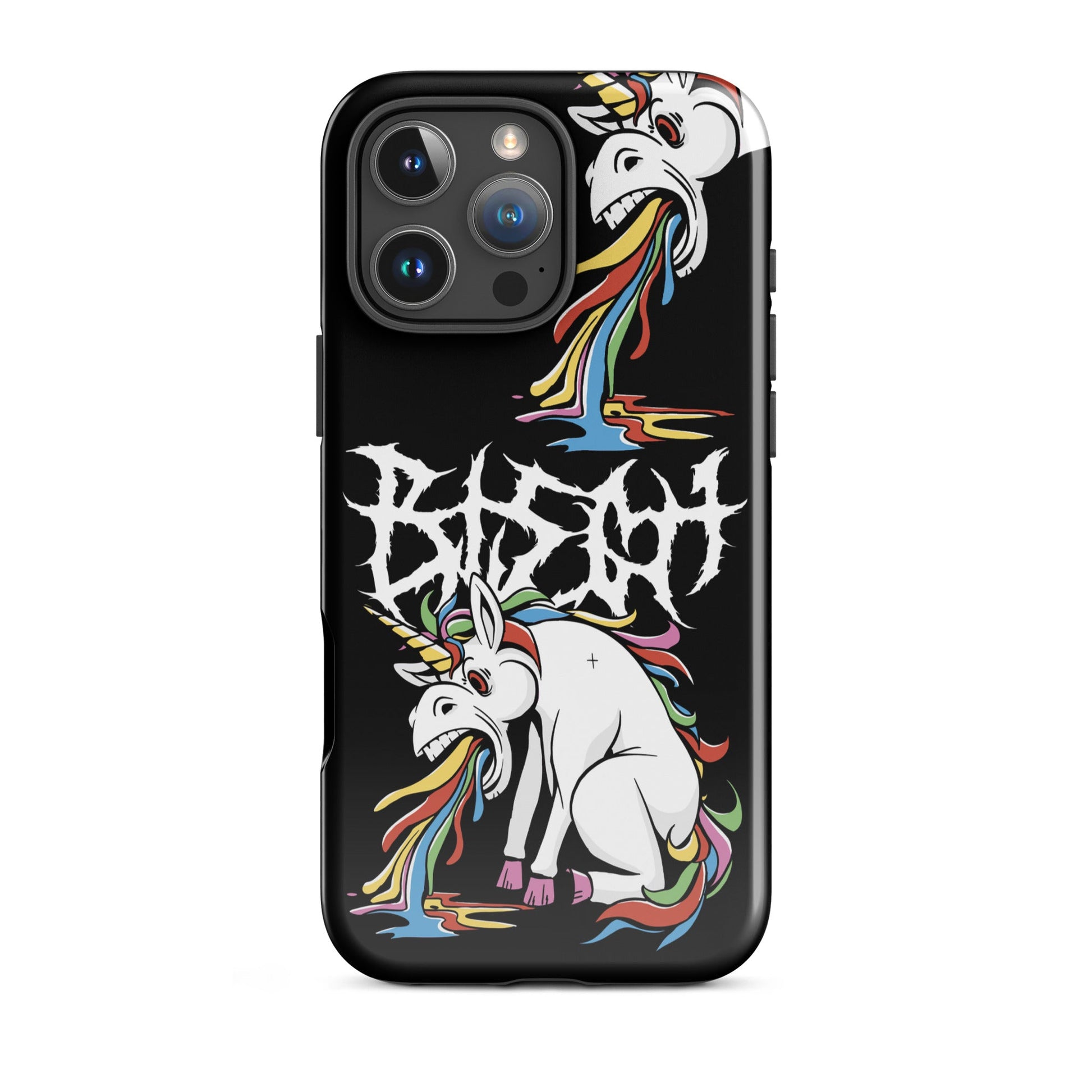 BLEGH Unicorn Vomit Tough iPhone Case
