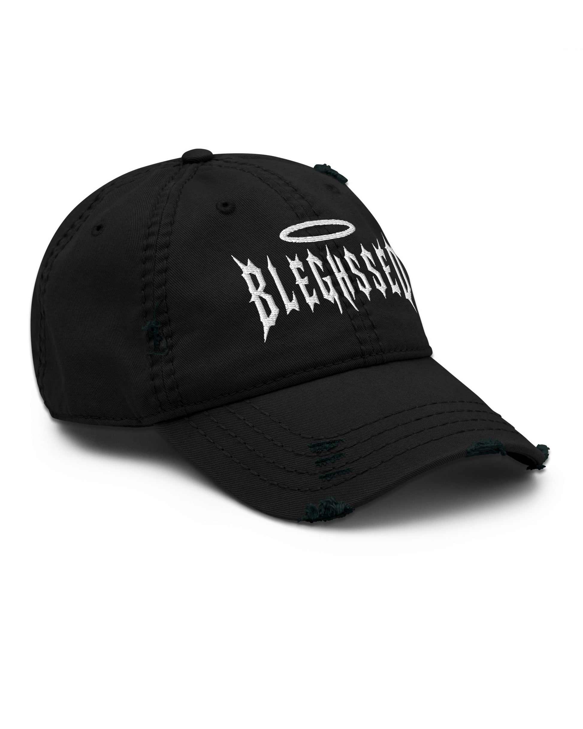 BLEGHSSED Distressed Dad Hat