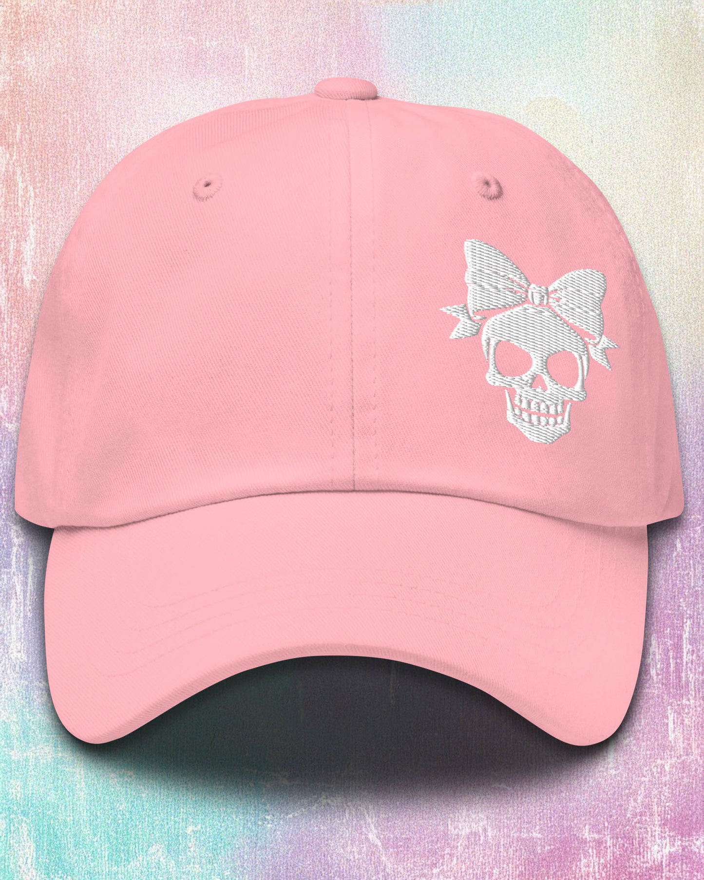 Bow Skull Dad Hat