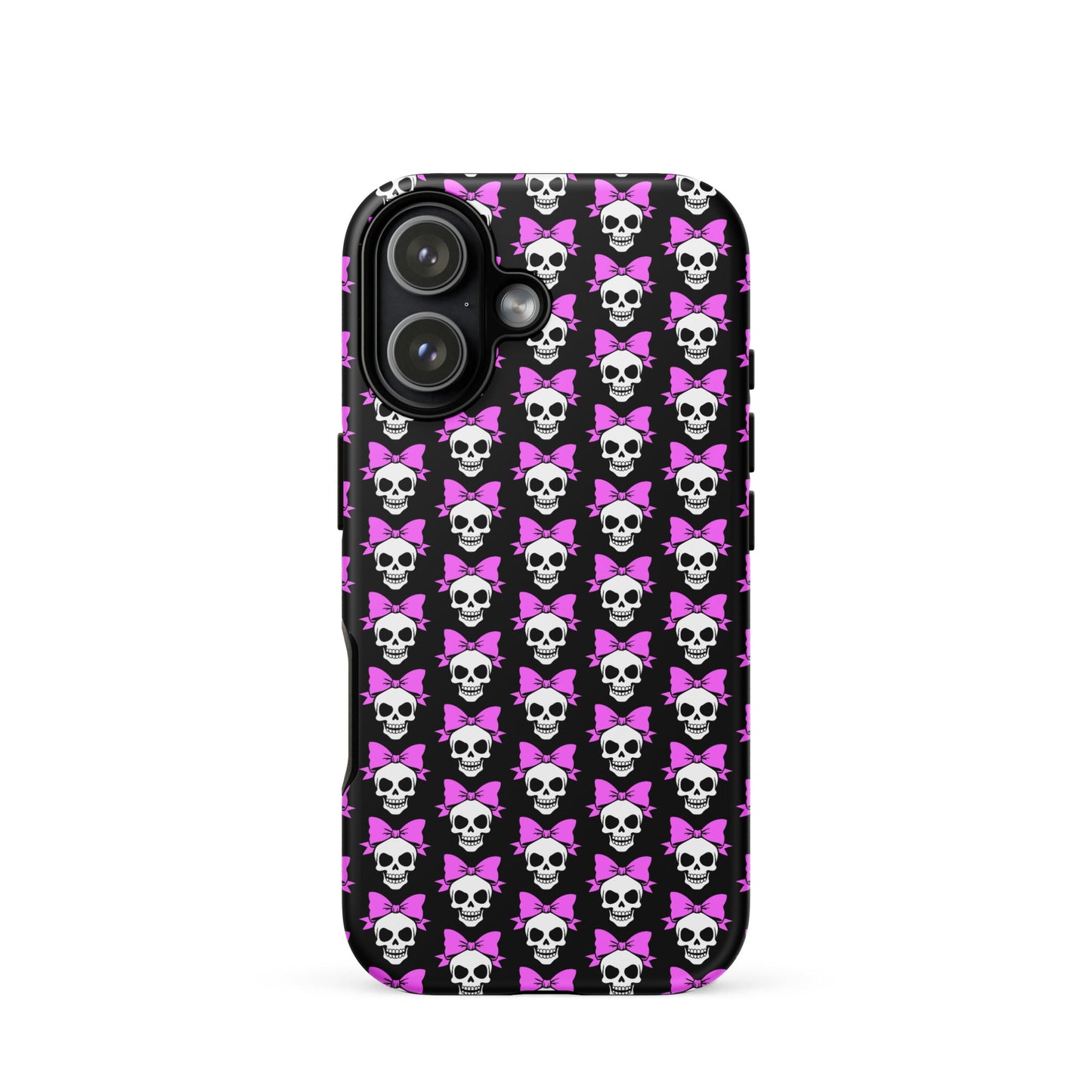Bow Skull Tough Phone Case for iPhone®