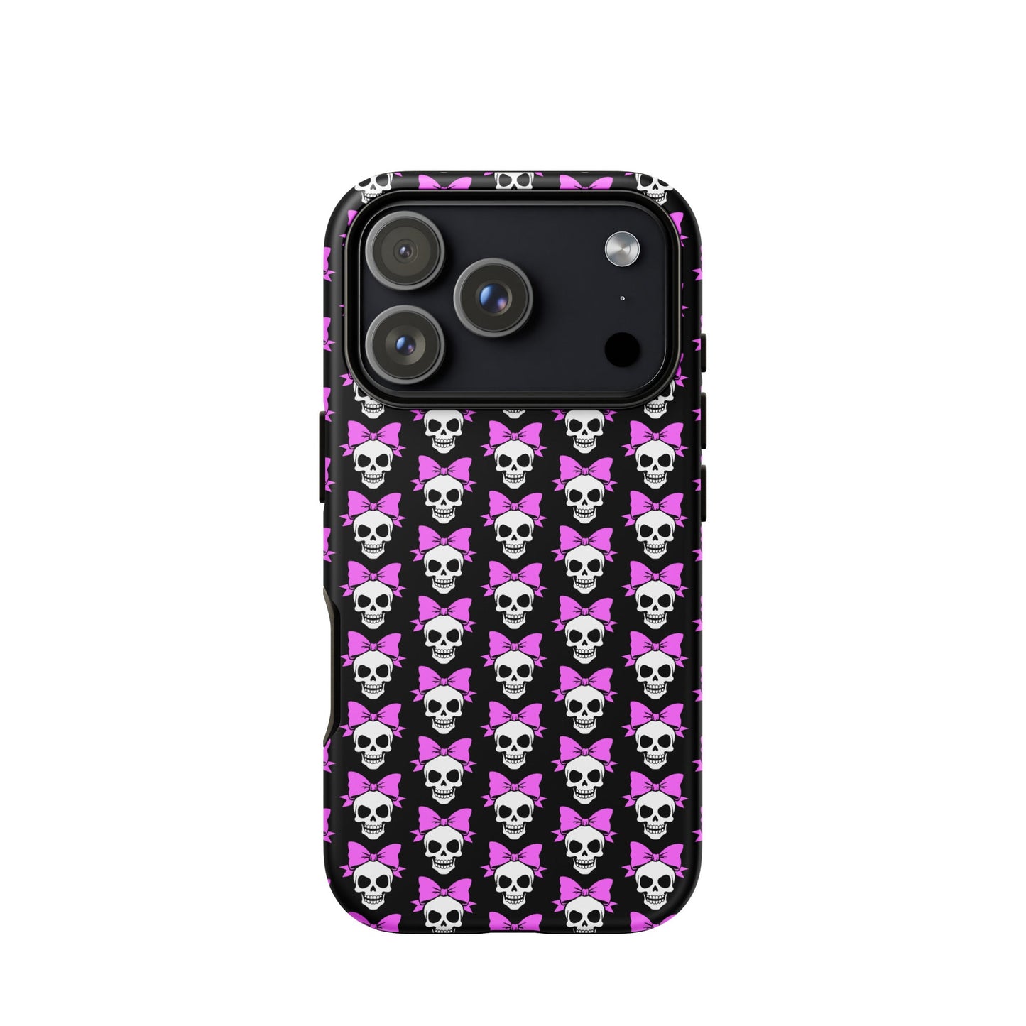 Bow Skull Tough Phone Case for iPhone®