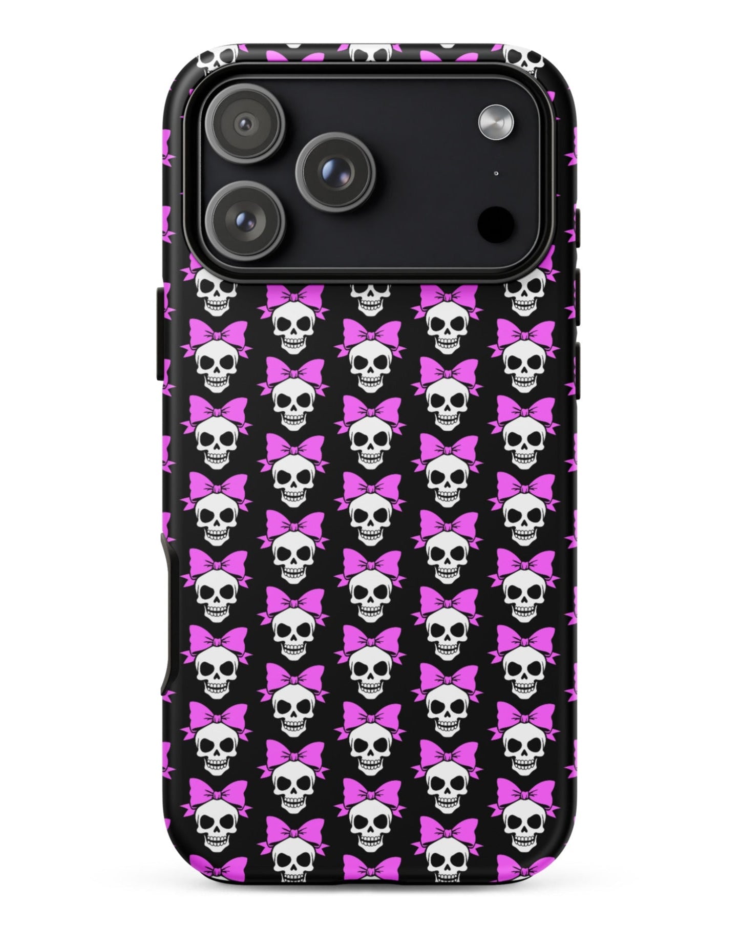 Bow Skull Tough Phone Case for iPhone®