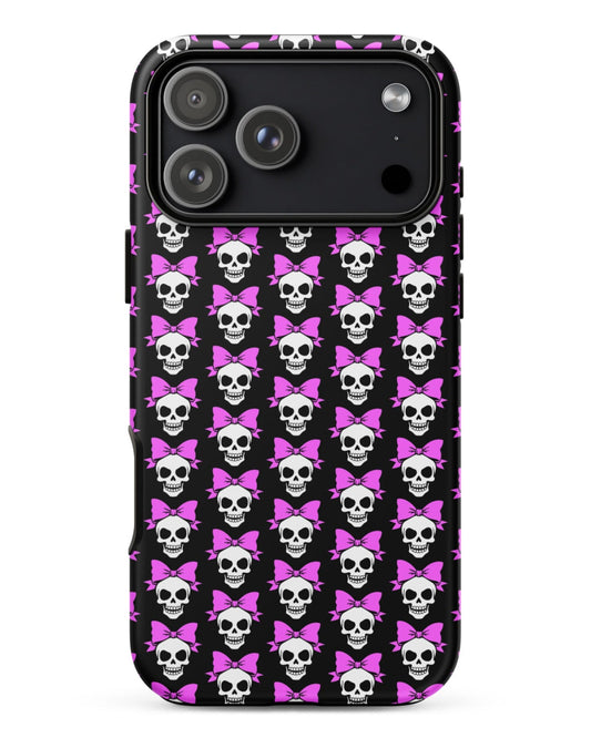 Bow Skull Tough Phone Case for iPhone®