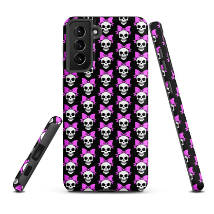 Bow Skull Tough Phone Case for Samsung®