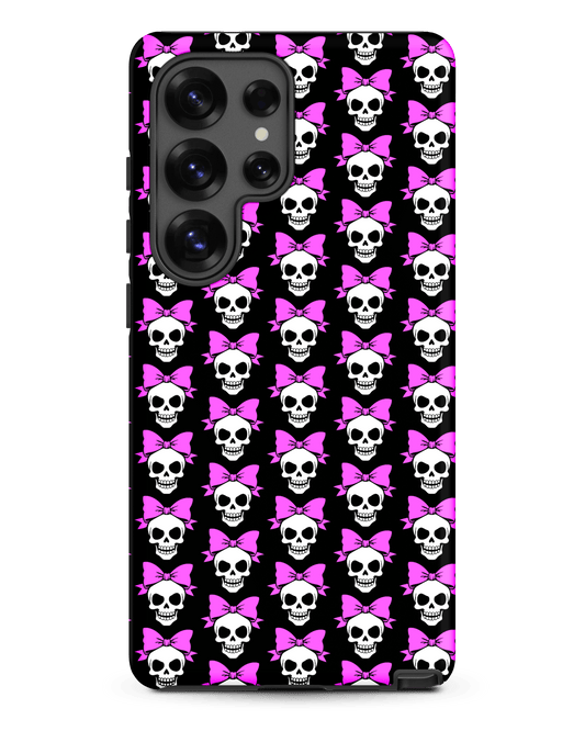 Bow Skull Tough Phone Case for Samsung®