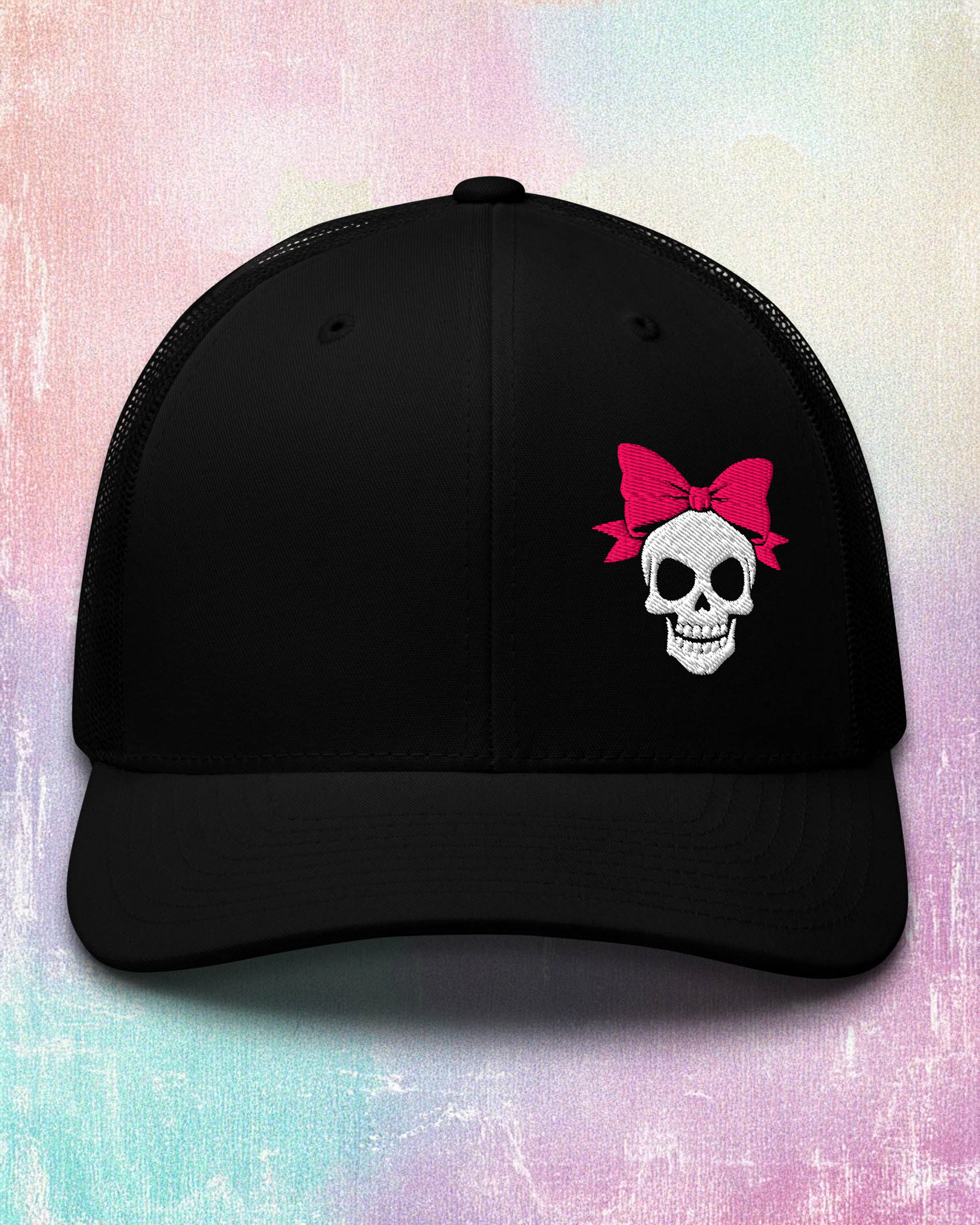 Bow Skull Trucker Cap
