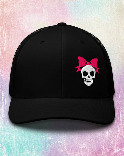 Bow Skull Trucker Cap