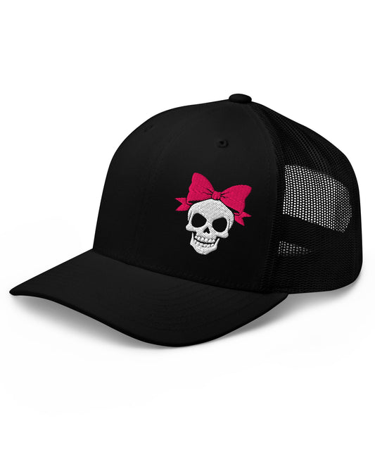 Bow Skull Trucker Cap
