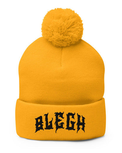 Bright Blegh Pom - Pom Beanie