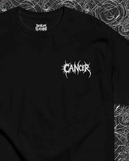 CANCER Embroidered T-Shirt