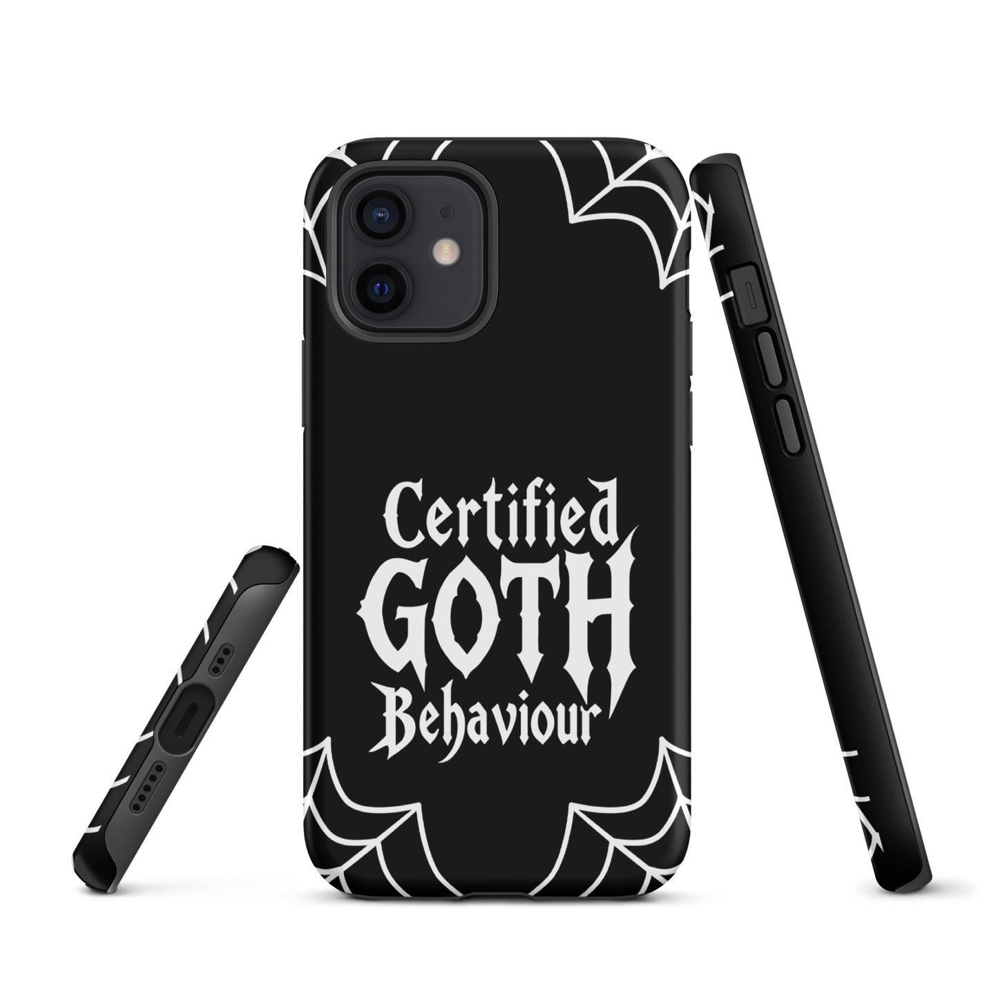Certified Goth Behaviour Tough Phone Case for iPhone®