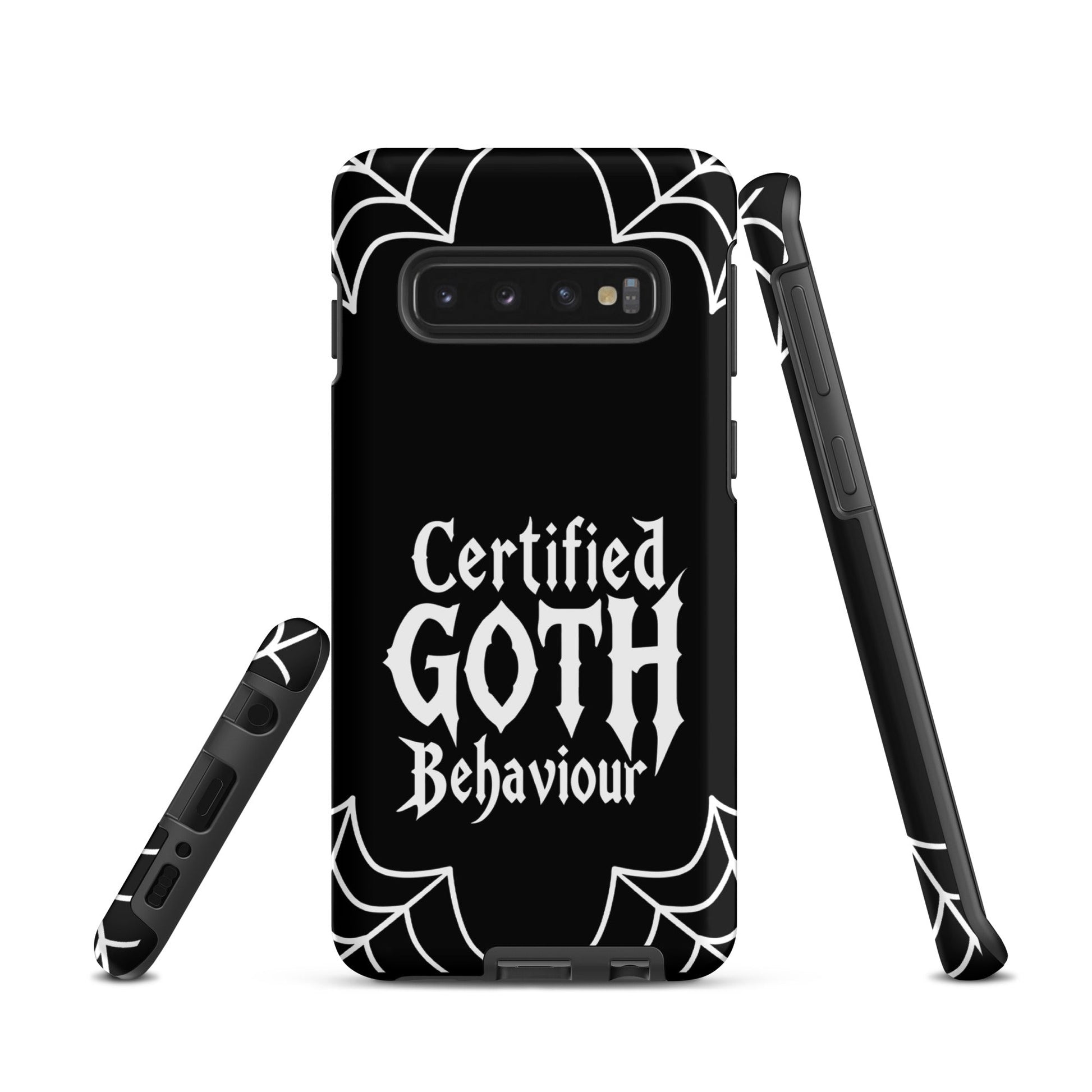 Certified Goth Behaviour Tough Phone Case for Samsung®