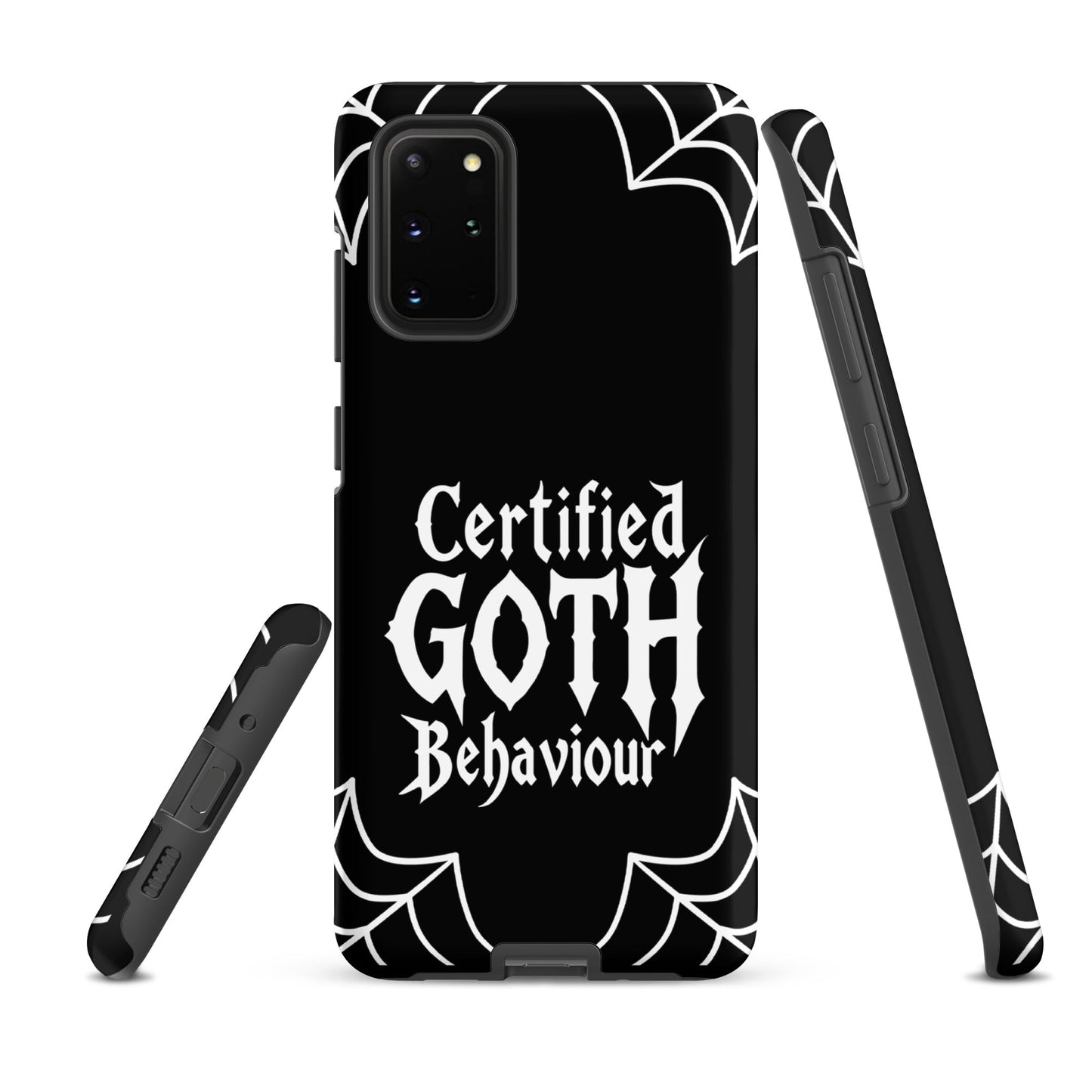Certified Goth Behaviour Tough Phone Case for Samsung®