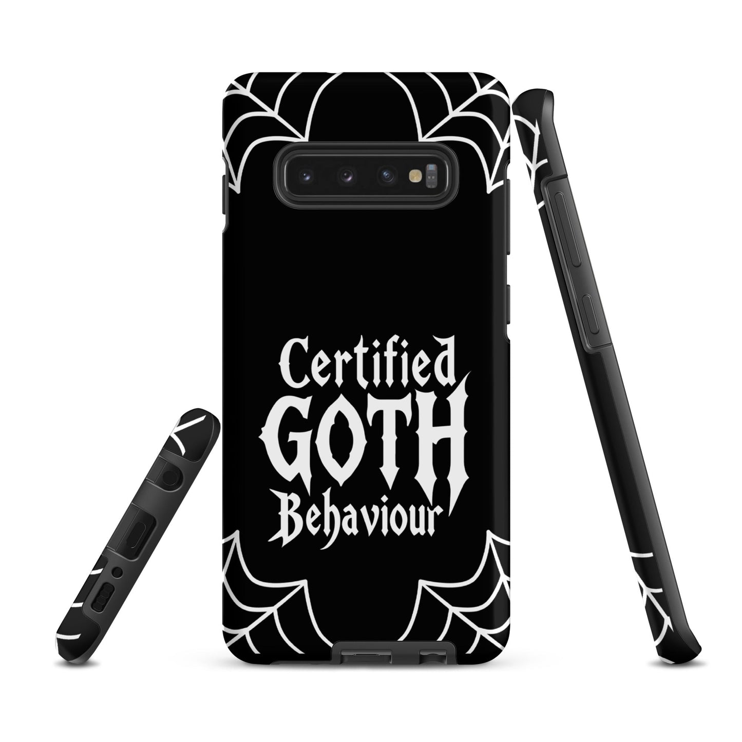 Certified Goth Behaviour Tough Phone Case for Samsung®