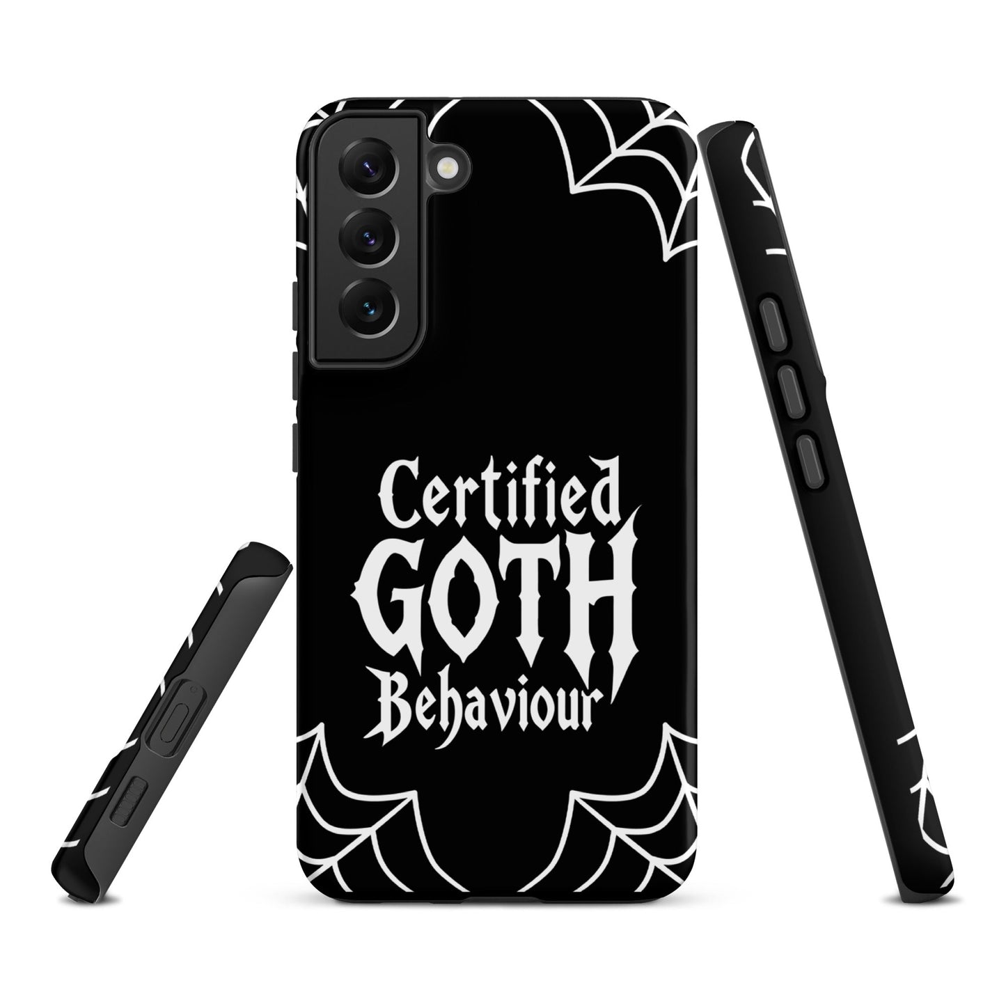 Certified Goth Behaviour Tough Phone Case for Samsung®
