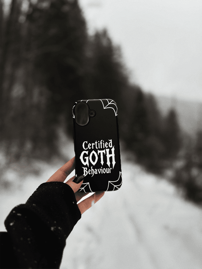 Certified Goth Behaviour Tough Phone Case for Samsung®