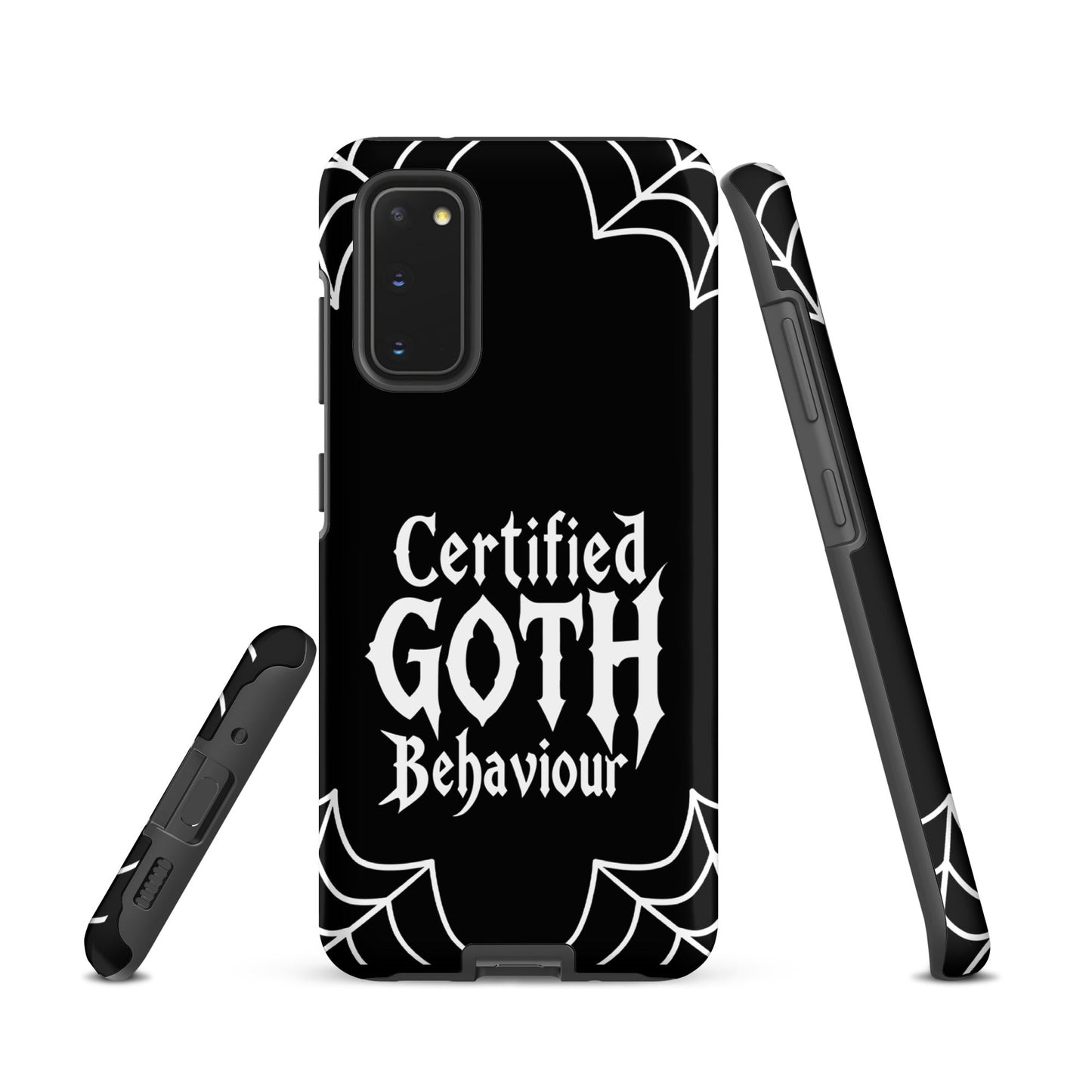 Certified Goth Behaviour Tough Phone Case for Samsung®