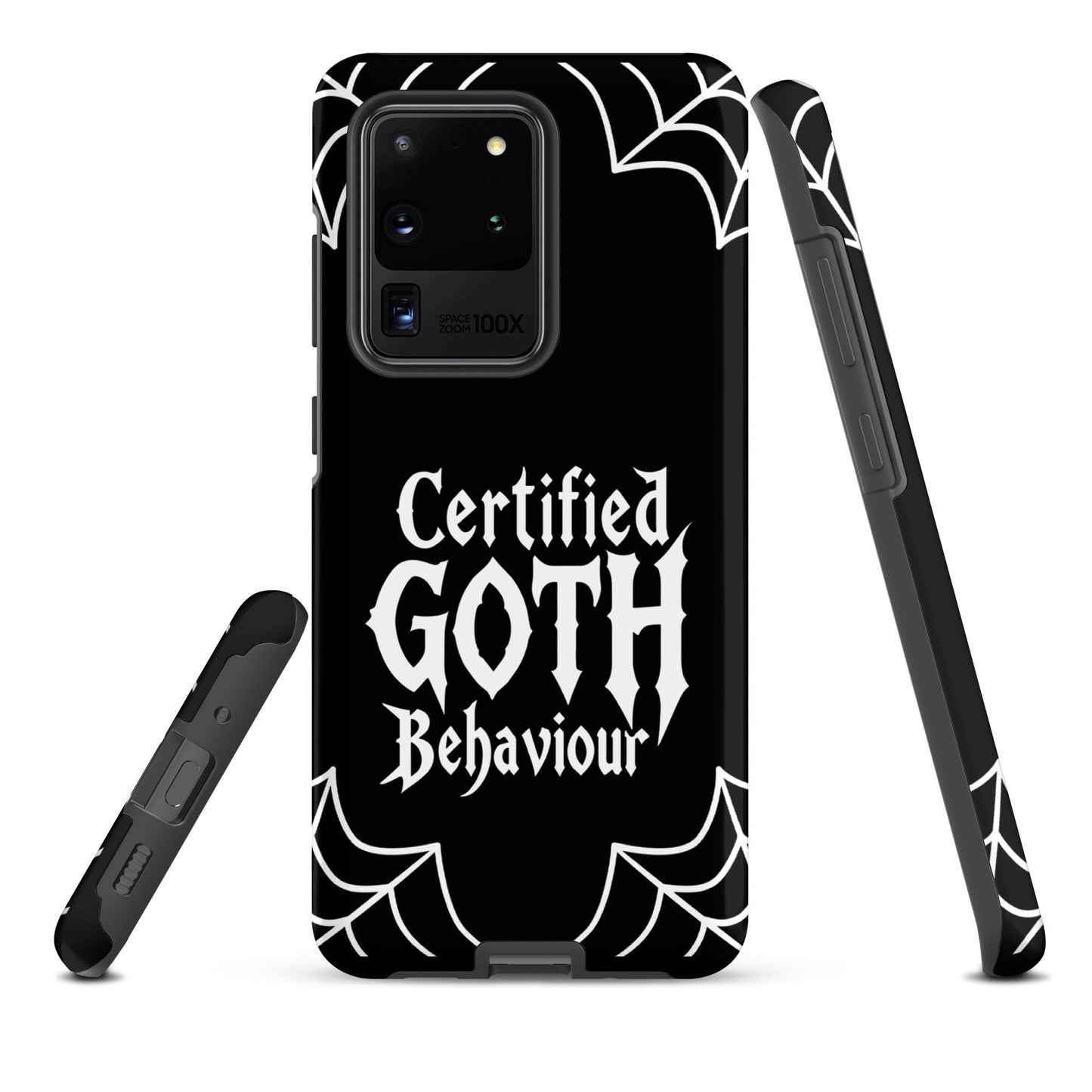 Certified Goth Behaviour Tough Phone Case for Samsung®