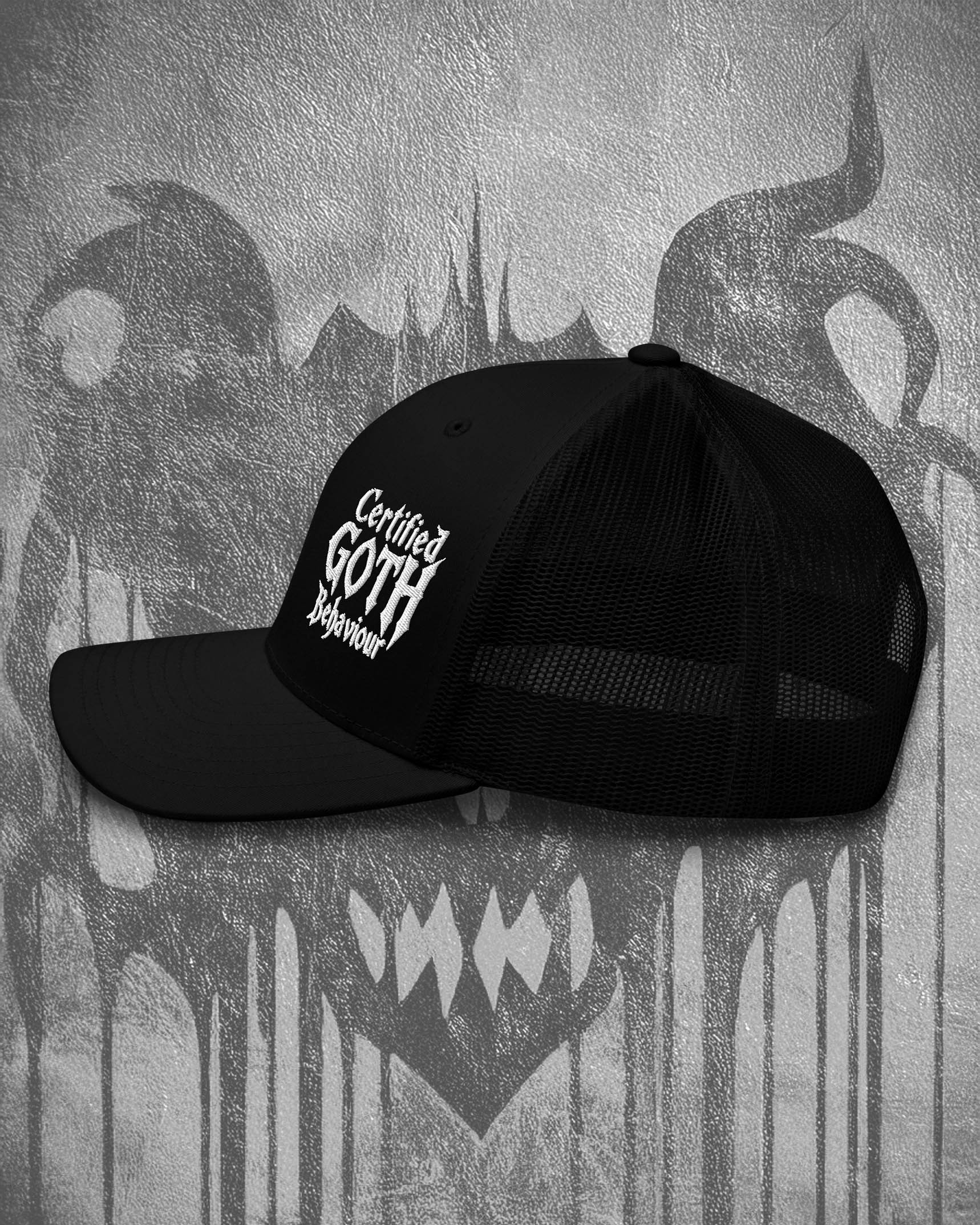 Certified GOTH Behaviour Trucker Cap