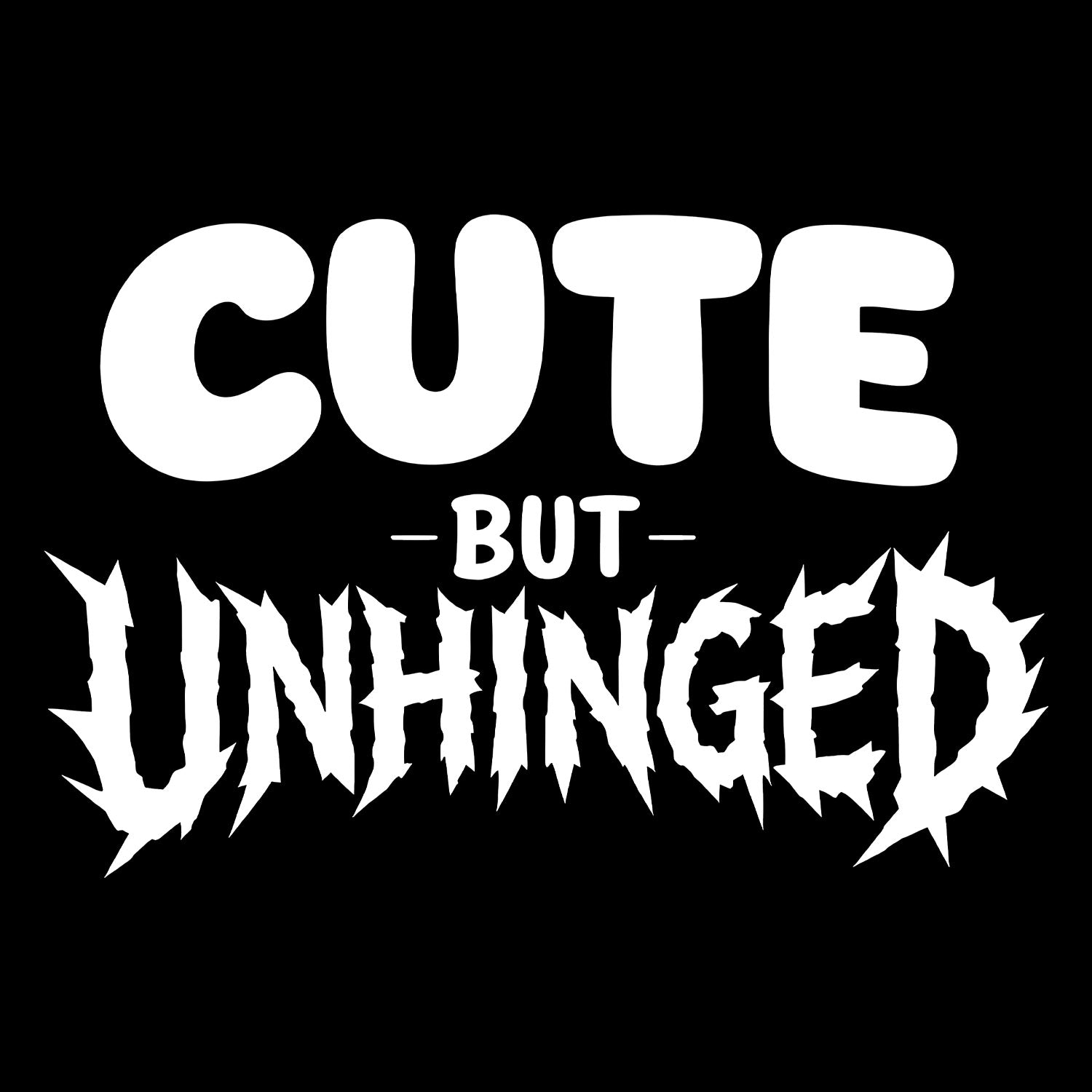 CUTE but UNHINGED Crop Top