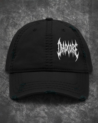 DADCORE Distressed Dad Hat