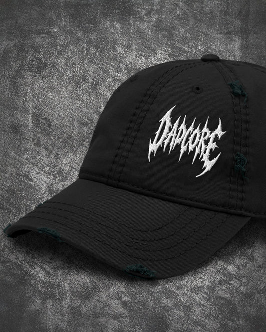 DADCORE Distressed Dad Hat