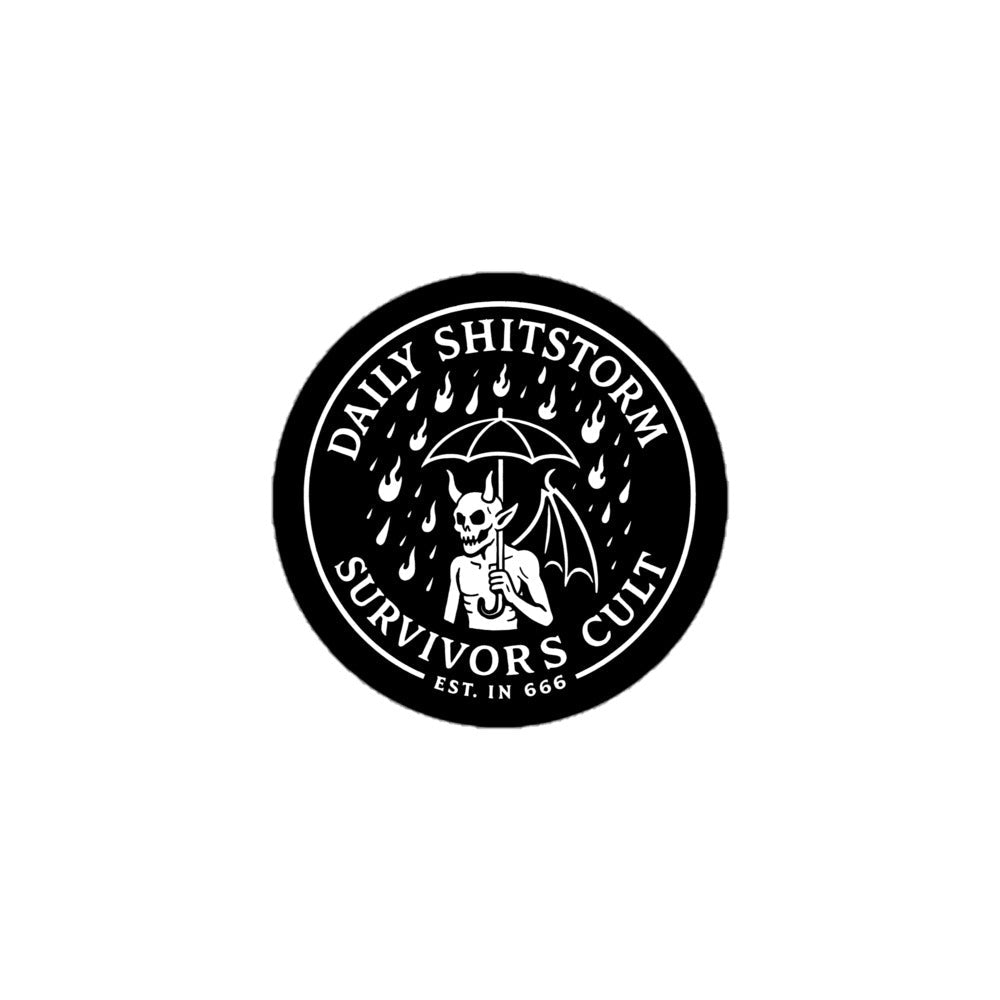 Daily Shitstorm Survivor Sticker