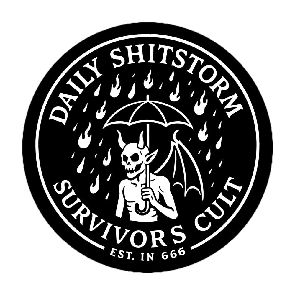 Daily Shitstorm Survivor Sticker