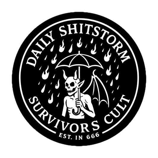 Daily Shitstorm Survivor Sticker