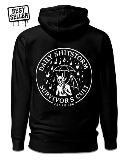 DAILY SHITSTORM SURVIVORS CULT Hoodie