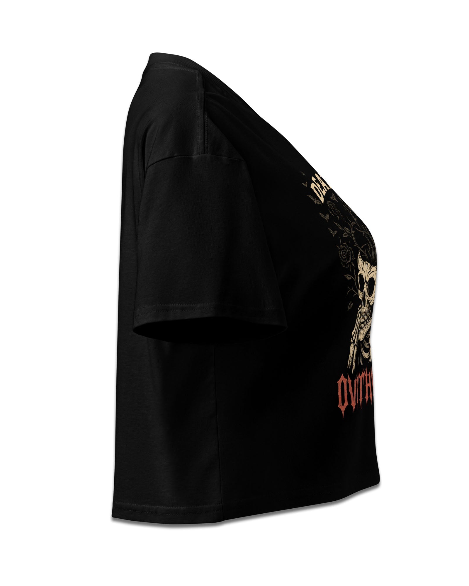 DEATH BY OVERTHINKING Crop Top