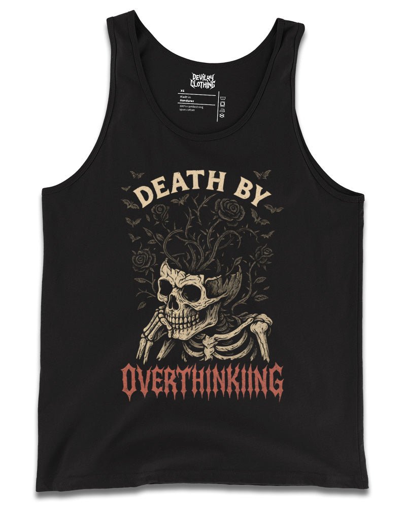 DEATH BY OVERTHINKING Tank Top