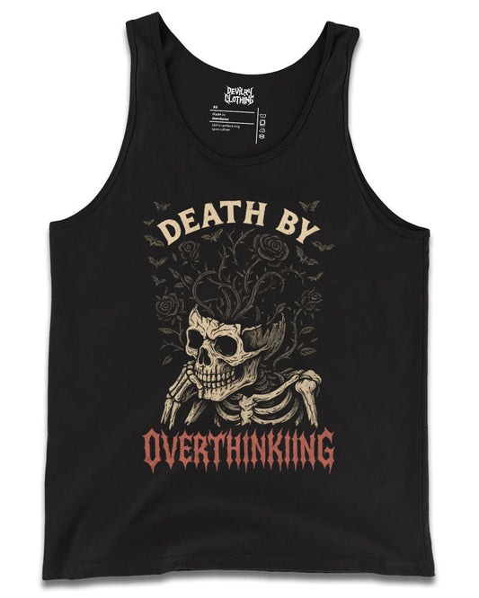 DEATH BY OVERTHINKING Tank Top