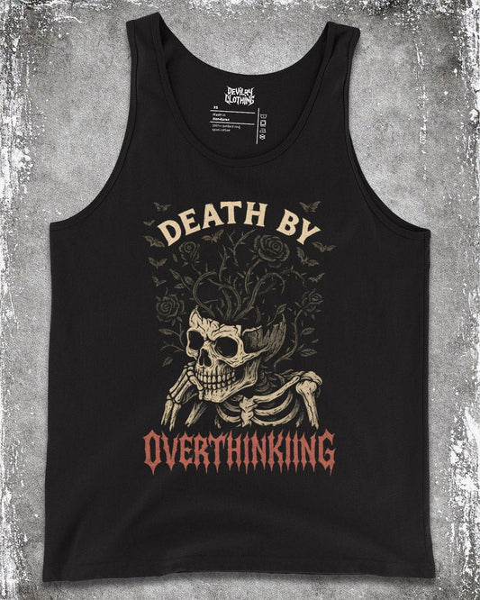 DEATH BY OVERTHINKING Tank Top