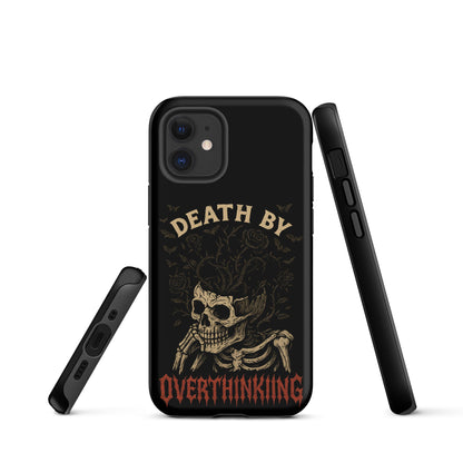 DEATH BY OVERTHINKING Tough Phone Case for iPhone®