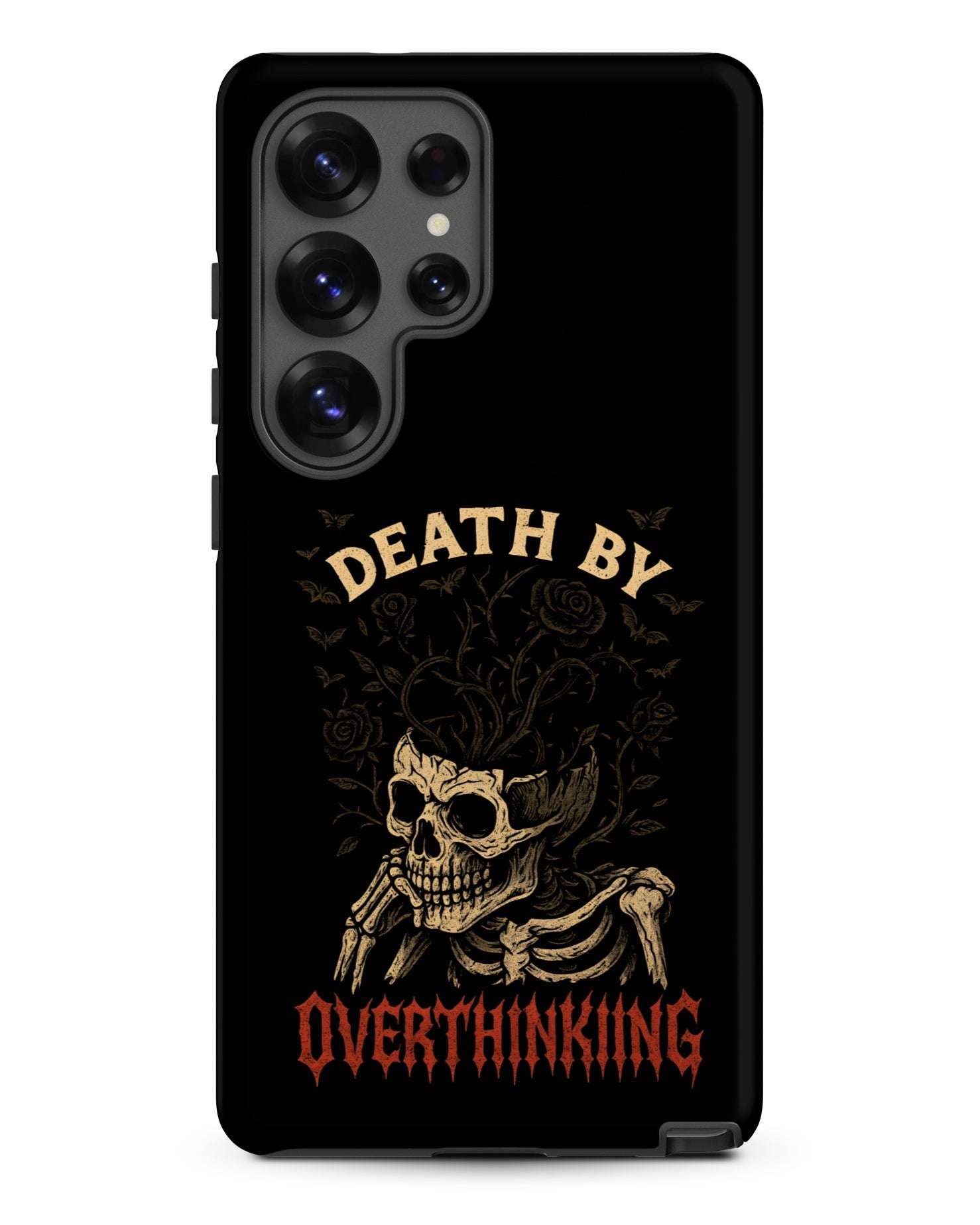 DEATH BY OVERTHINKING Tough Phone Case for Samsung®