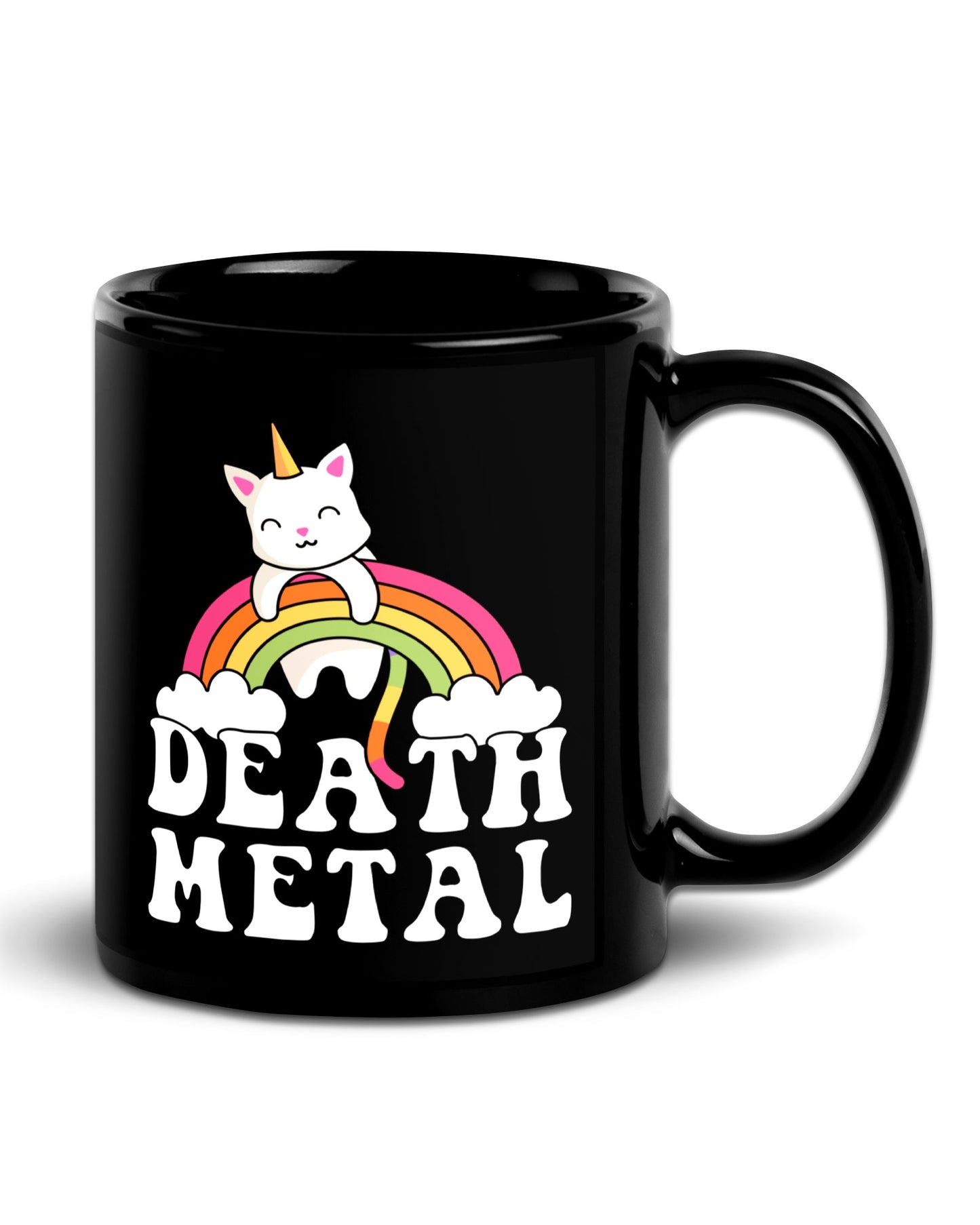 Death Metal Kitty Mug