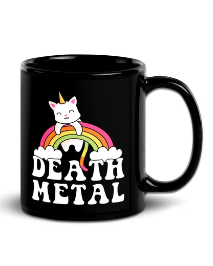 Death Metal Kitty Mug