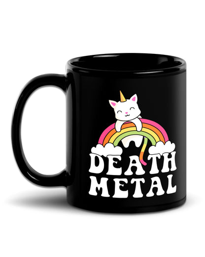 Death Metal Kitty Mug