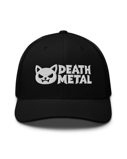 Death Metal Kitty Trucker Hat