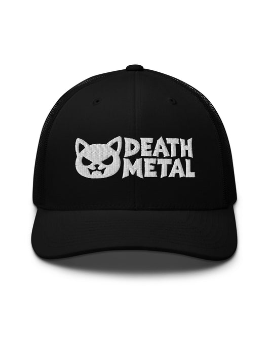 Death Metal Kitty Trucker Hat