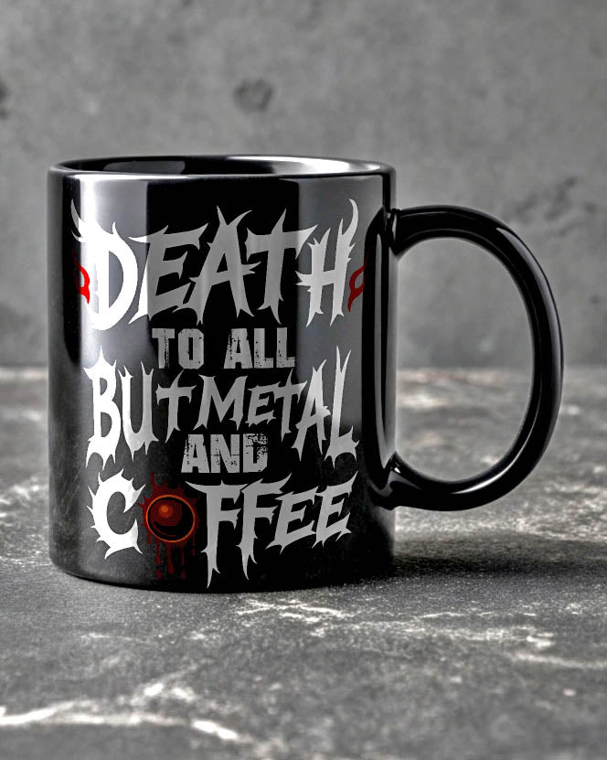 Death To All But Metal And Coffee Mug