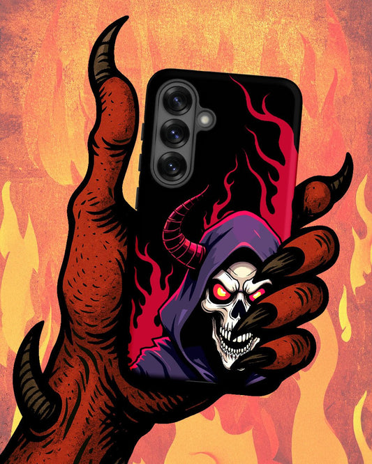 Demon Skull Phone Case – Tough Samsung Case